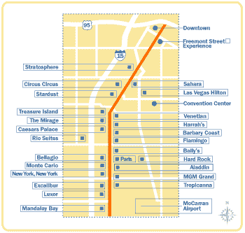 Las Vegas Map