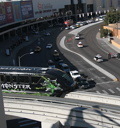 Monorails & Trams in Las Vegas